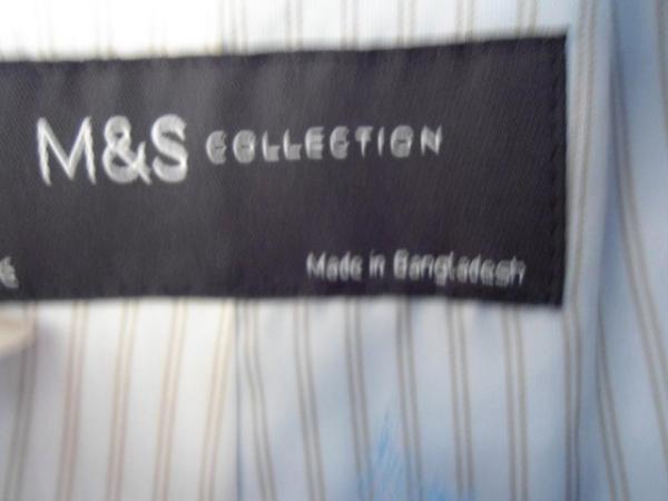 Image 1 of MARKS AND SPENCERS BLUE TRECNH NEW NEVER WORN