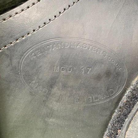 Image 8 of Kent and Masters 17 inch flat back saddle