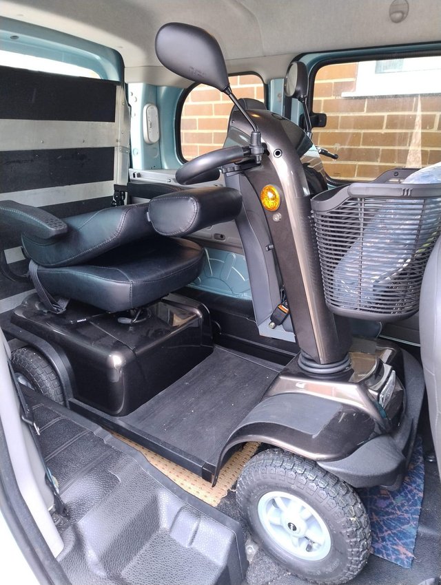 Preview of the first image of Renault Kangoo mobility converted car inclusive of scooter.