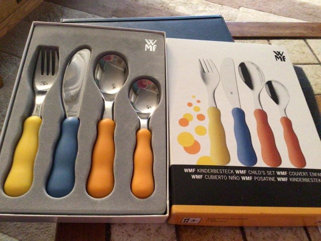 Preview of the first image of Child’s Cutlery Set WMF Cromargann.