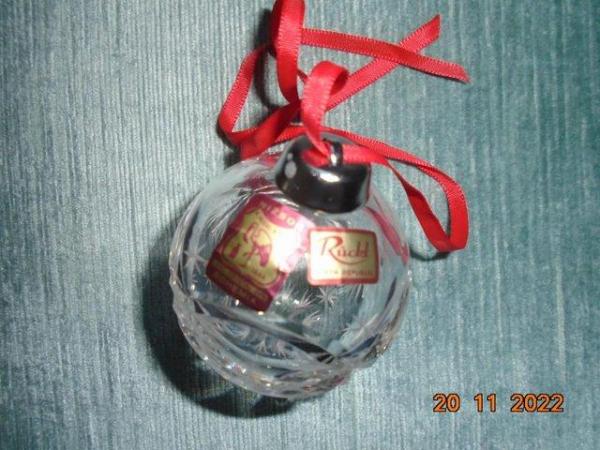 Image 1 of Ruckl Lead Crystal Christmas Decoration
