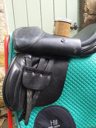 Image 2 of Ideal Classic GP Saddle 17in Wide