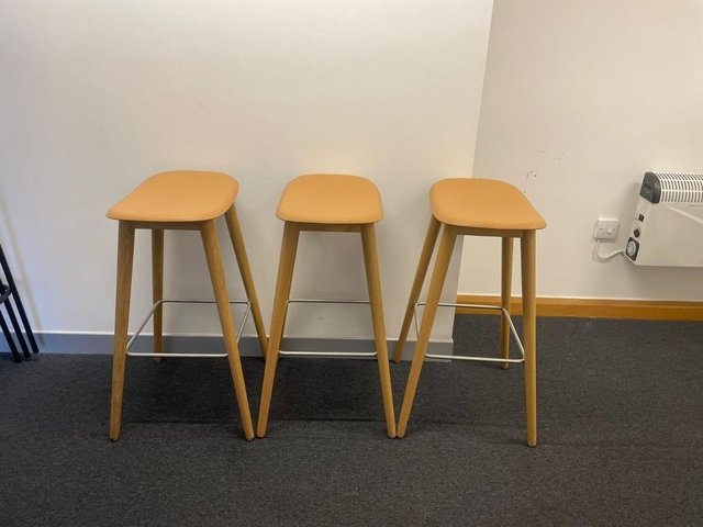 Preview of the first image of Wooden Breakfast Bar Stools.