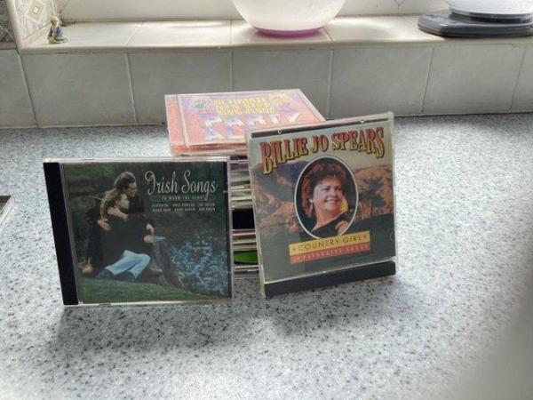 Image 1 of CDs mainly Irish  songs and country songs.10 c/ds in all