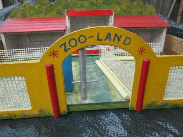 Image 2 of Hand built large toy Zoo Land....