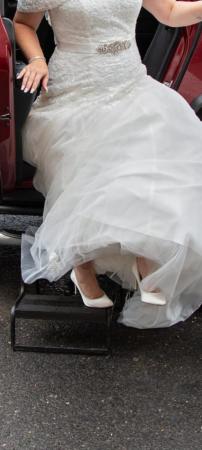 Image 3 of Wedding Dress Anna Sorrano- Rainbow Club Shoes and Bag
