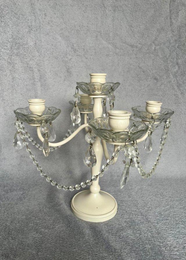 Preview of the first image of Three Candelabra (hold 5 candles each).
