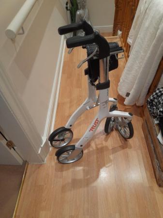 Image 2 of Trust fly light 4 wheel walker