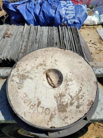 Image 2 of Polypipe manhole cover and frame for sale.