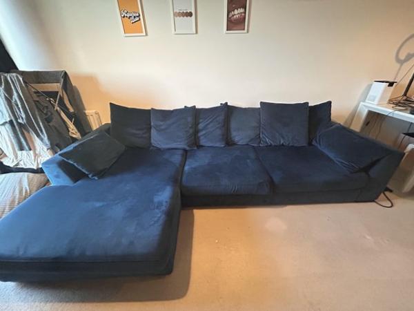 Image 1 of DFS L-Shape sofa in excellent condition - £700 ONO