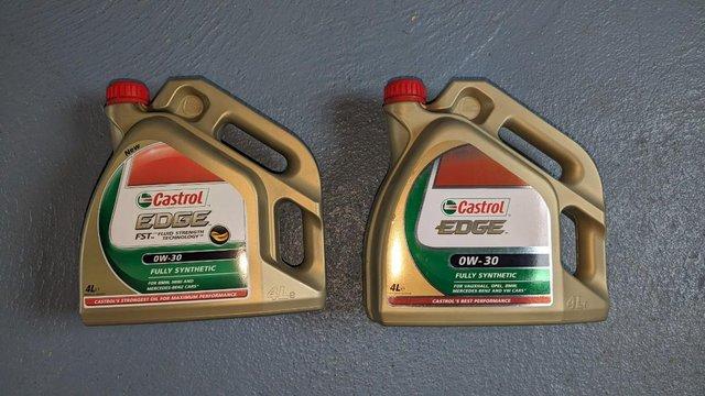 Preview of the first image of Castrol Edge 0W-30 Fully Synthetic Engine Oil.