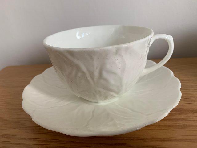 Preview of the first image of Coalport Countryware Breakfast Size Cups and Saucers x 2.