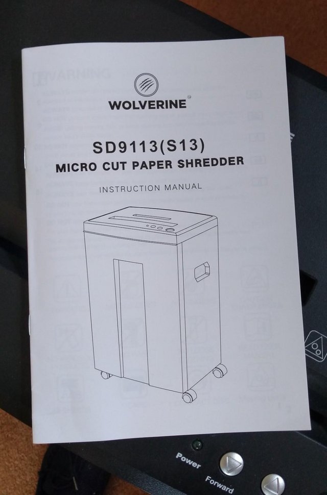 Preview of the first image of Incredible Wolverine Document Shredder.