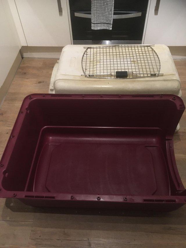 Preview of the first image of Very large dog crate/carrier Petmate.