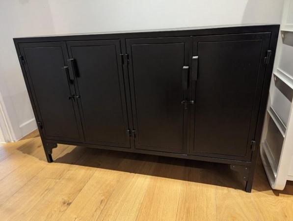 Image 1 of Sharp Black Sideboard - Perfect for Modern Living