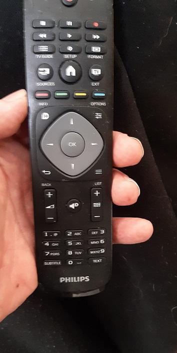 Preview of the first image of Philips  Phillips TV remote.
