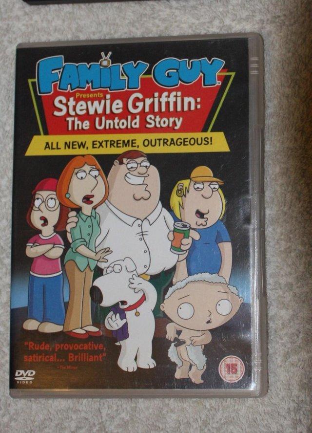 Preview of the first image of Family Guy Stewie Griffin: The Untold Story Seth MacFarlane.