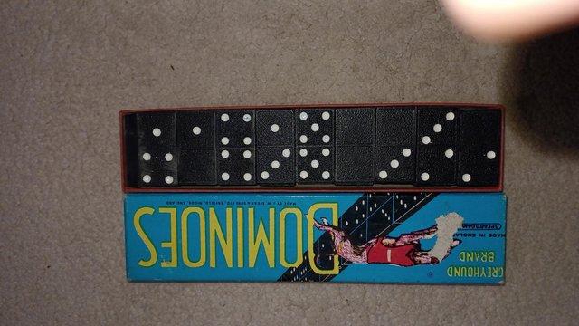 Preview of the first image of Domino game set from 1980's owned from new.