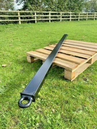 Image 2 of HEAVY DUTY 9.6TON HGV Towing Bar 2 METRE LONG Truck Tow Pole