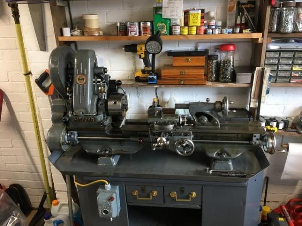 Image 1 of Myford ML7 lathe. Fantastic condition.