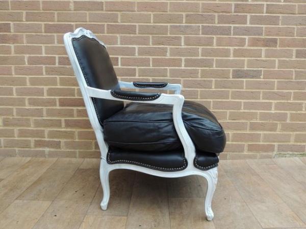 Image 7 of French Leather Armchair (UK Delivery)