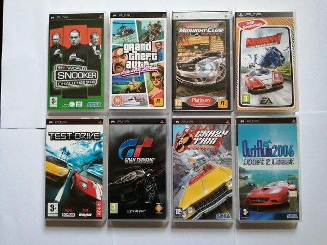 Preview of the first image of PSP (Original) Games, Plus PSP Deluxe Pack..