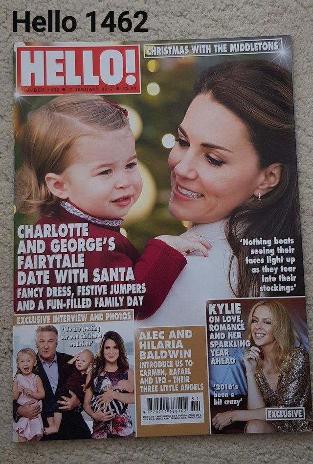 Preview of the first image of Hello Magazine 1462 - Christmas with the Middleton's.