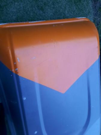 Image 2 of Large car roof box grey /orange