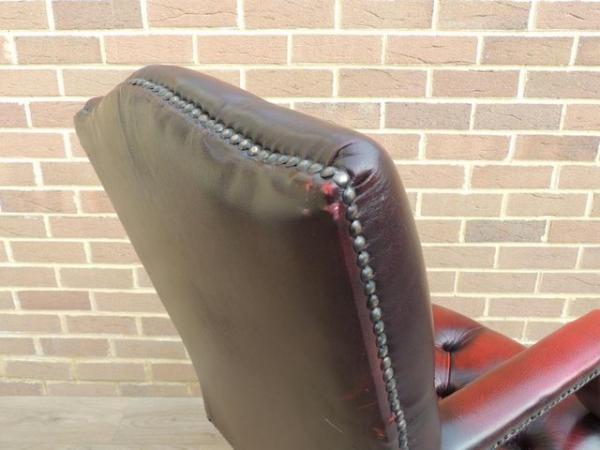 Image 25 of Gainsborough Chesterfield Ox Blood Chair (UK Delivery)