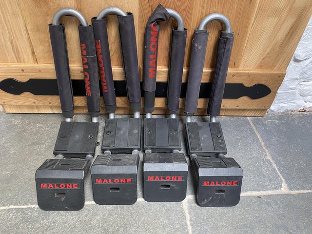 Preview of the first image of Malone Kayak Carriers (roof rack) - 2 pairs.