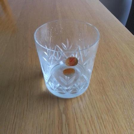 Image 2 of Set of six lead crystal whisky glasses