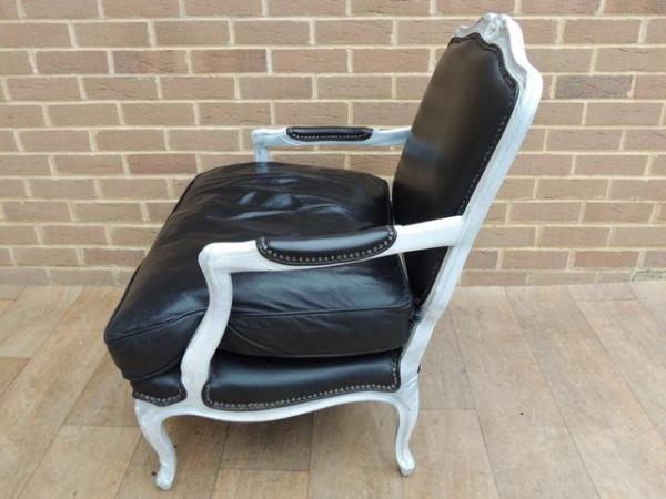 Image 4 of French Leather Armchair (UK Delivery)
