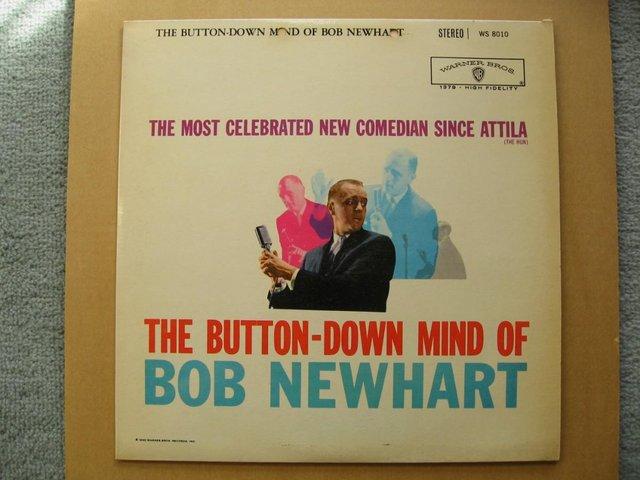 Preview of the first image of The Button-Down Mind of Bob Newhart Vinyl LP Stereo Warn.
