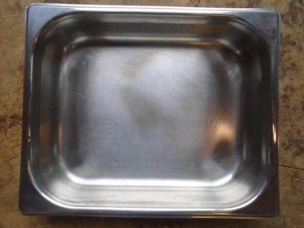 Image 3 of Stainless Steel Gastronorm Dishes with Lid 1/2