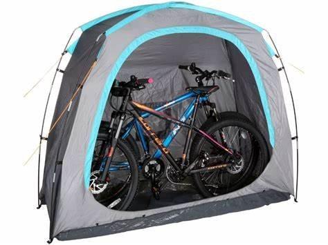 Image 3 of Used twice 3 bike storage tent with bag