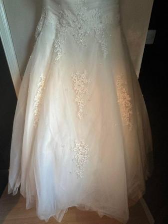 Image 1 of Wedding dress and veil for sale