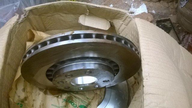 Preview of the first image of VAUXHALL CALIBRA  FRONT BRAKE   CALIPERS &FRONT DISC.