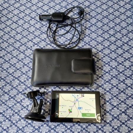 Image 1 of Garmin Nuvi 2569LMT-D Advanced GPS Sat-Nav/Leather Case