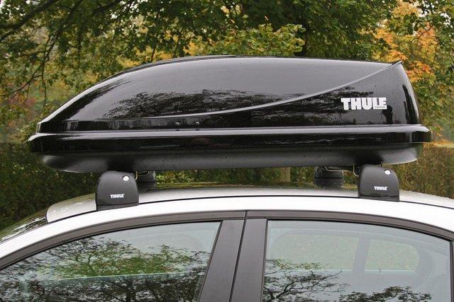 Preview of the first image of Thule Ocean 80 Roof Box inc U Clamp fixings.