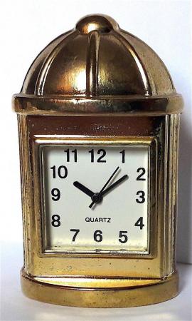 Image 1 of MINIATURE NOVELTY CLOCK - DOMED MANTLE