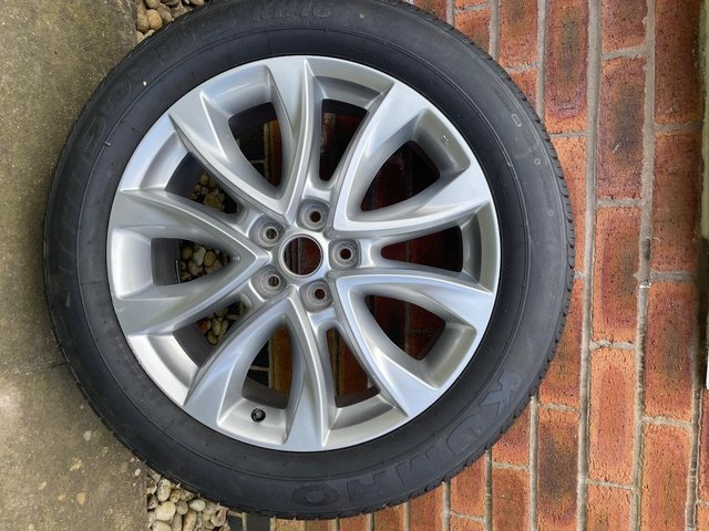 Preview of the first image of Mazda Cx 5 19'' full size wheel & tyre.