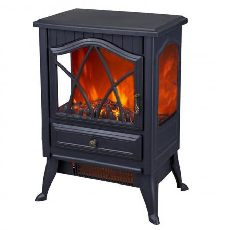 Image 2 of Black Benross Electric Stove