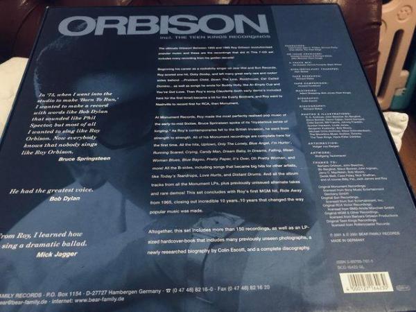 Image 1 of CD Collection x 7 CD’S Roy Orbison and Book on life story