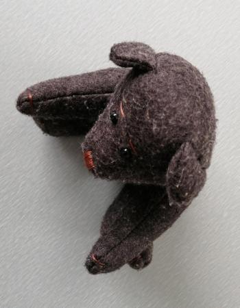 Image 17 of A Dark Grey Boyds Collector Bear.The Archives Series.