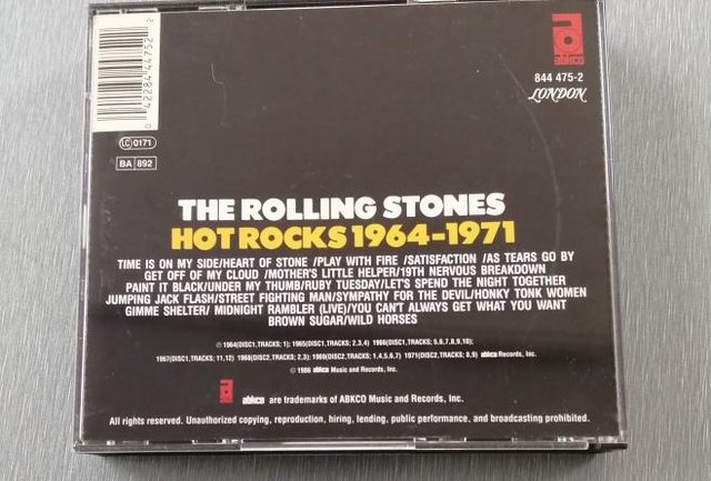 Image 4 of 2 CD's: The Rolling Stones 'Hot Rocks' & The Original Rock A