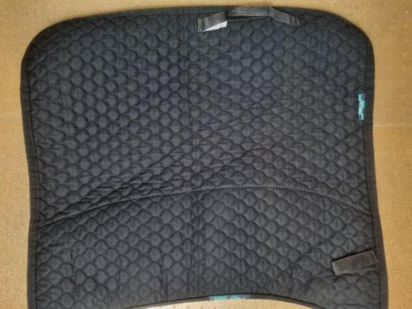 Image 1 of Nuumed Hi-wither half wool dressage saddle pad