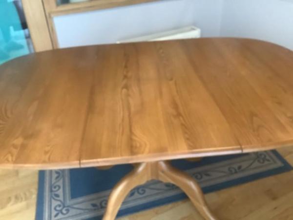 Image 4 of ERCOL CHESTER EXTENDING FING TABLE,NEVER EVER USED.