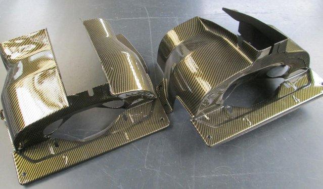 Preview of the first image of VW Twin Custom Hydro-dipped Port Covers.