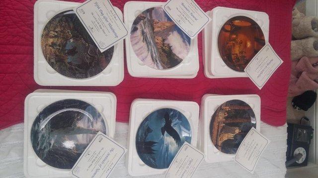 Image 1 of Danbury Mint Lord of the Rings Plates Series II
