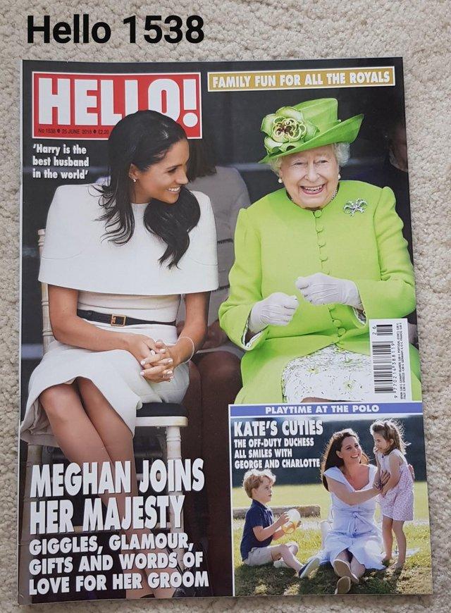 Preview of the first image of Hello Magazine 1538 - Family Fun for all the Royals.
